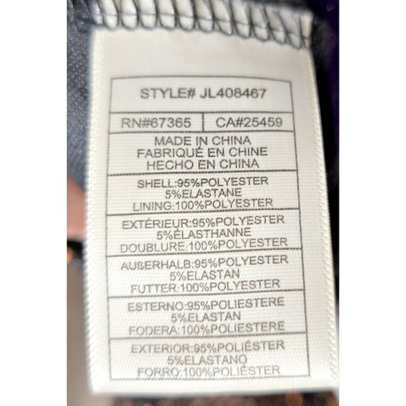 Betsey Johnson Sequin Bodycon Mini Dress Bronze Ruched V Neck Size L - Picture 8 of 12